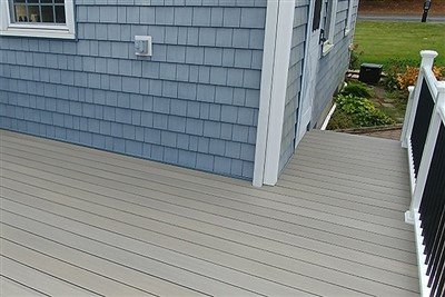Terrasse composite moderne